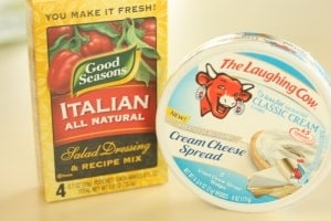 Creamy Crockpot Italian Chicken Recipe. We have a homemade recipe for cream of chicken soup! No can necessary. Check it out here: