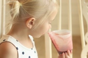 Super Kale Pops Recipe. Who knew you could add kale to popsicles, and the kids wouldn't complain one bit!