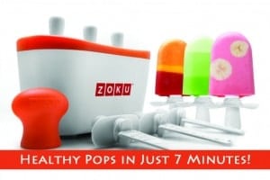 Orange Creamsicle Recipe and Zoku Pop Maker. Orange coating with a creamy center! This popsicle is easier than it looks!