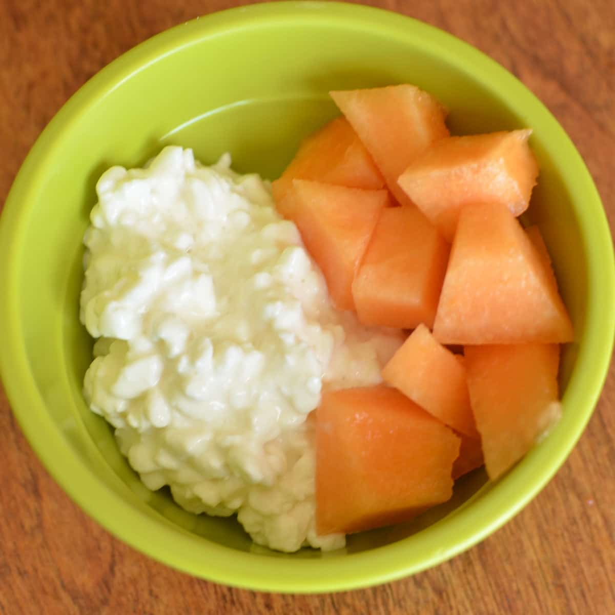 Cottage Cheese And Cantaloupe Super Healthy Kids