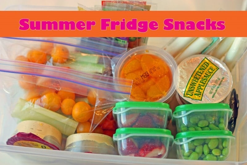 Summer Fridge Snacks - Super Healthy Kids