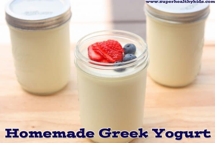Homemade Greek Yogurt Recipe Super Healthy Kids