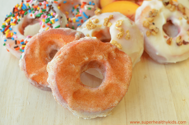 Real Peach Donuts Recipe. Your favorite peaches turned into donuts.