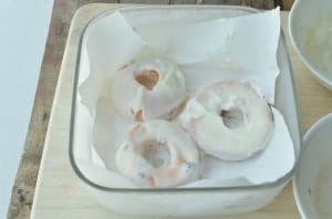 Real Peach Donuts Recipe. A healthy treat for kids, Peach Donuts!