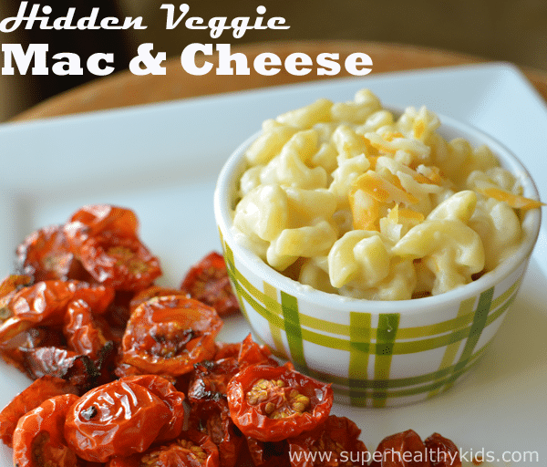 Hidden Veggie Mac and Cheese. Another mac and cheese classic, made healthier- with hidden veggies!