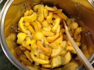 Creamy Yellow Squash Soup. How to turn your garden full of squash into soup in 3 easy steps