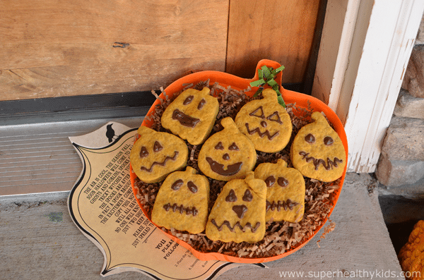 Pumpkin Roll Out Cookies with Beans and Coconut Sugar. Spook & get spooked this Halloween with these delicious pumpkin cookies!