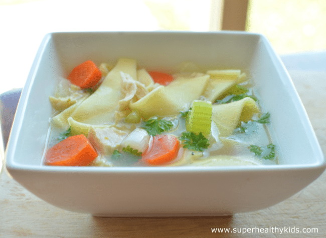 Our Family's Favorite Chicken Noodle Soup Recipe {The Family Flavor}. Hands down, our #1 favorite recipe for Chicken Noodle Soup!