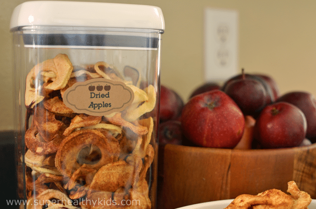 Dried Apple Pie! You must try these dried apples- My kids think they taste like candy! MMMM... superhealthykids.com