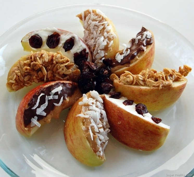 Apple Wedges for Dessert. You can teach your kids that fruit is the best dessert there is!