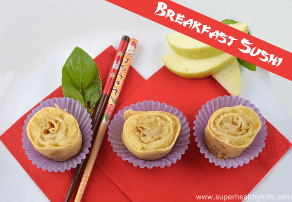 Breakfast Sushi Apple Roll Ups. You don't have to be a Sous Chef to make this breakfast sushi recipe