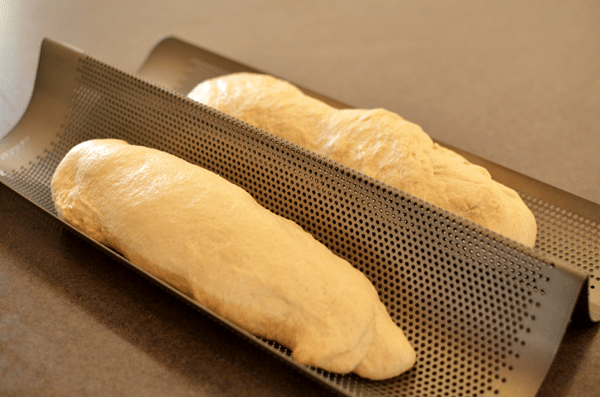 Veggie Sandwich on Homemade French Bread Lunch. Making your own French Bread is easier than you thought!
