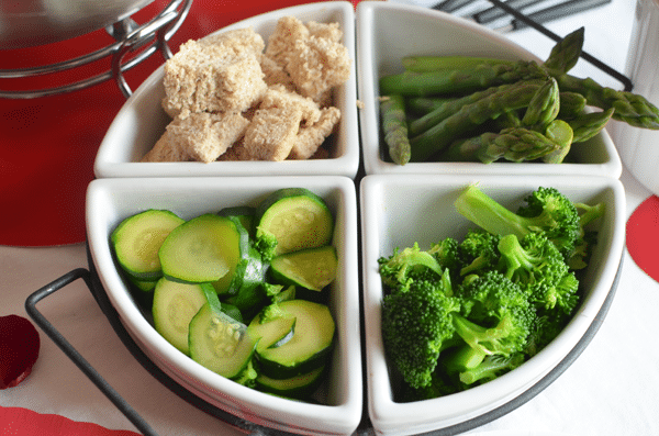 Valentine's Veggies- Special Dinner for Awesome Kids. A fun dinner to celebrate Valentine's day with the family!