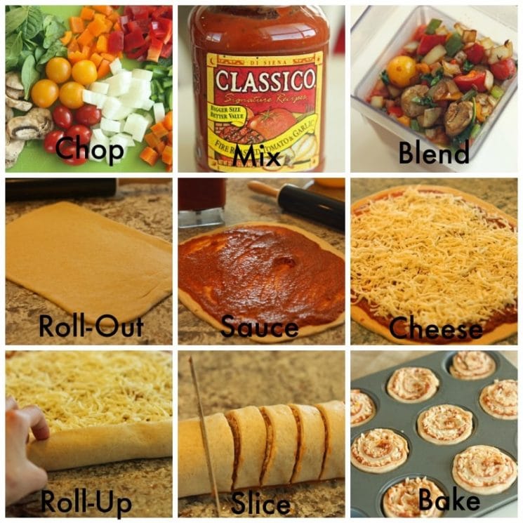 Veggie Packed Pizza Rolls Recipe Super Healthy Kids