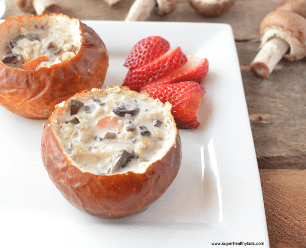 Crockpot Creamy Mushroom Soup Recipe. Get your kids to eat mushrooms in a way that will have them begging for more!