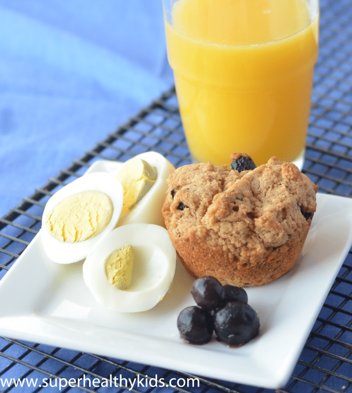 Homemade Mixes- Blueberry Muffins. Healthy fast food made easy!