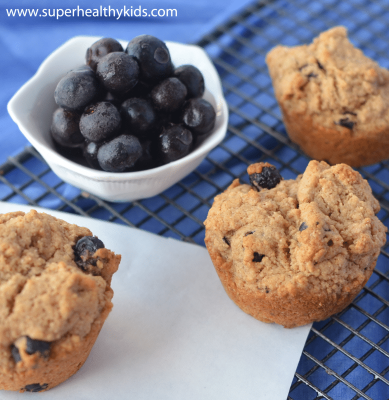 Homemade Mixes- Blueberry Muffins. Healthy fast food made easy!