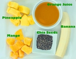 Sunburst Energy Smoothie Recipe. BREAKFAST SMOOTHIE! Such a healthy way to start the day.