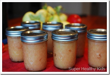 Canning Applesauce with Kids in 4 Easy Steps. Canning your own lets you make it as thick as you like!