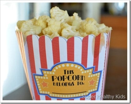 Cauliflower Popcorn: Fun and Healthy Snack. Give us cauliflower and we'll give you popcorn!