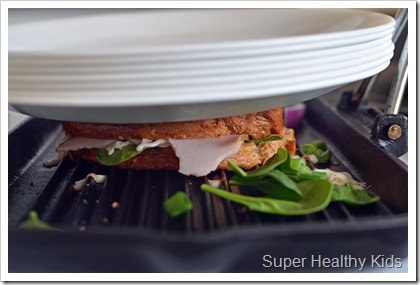 Heart Healthy Turkey Panini Recipe