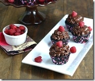 Gluten Free Raspberry Chocolate Cupcakes