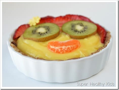 You can go creative with your fruit tart!