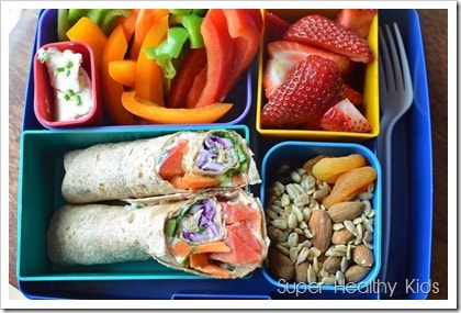 Rainbow Wraps and Chives Recipe - Super Healthy Kids