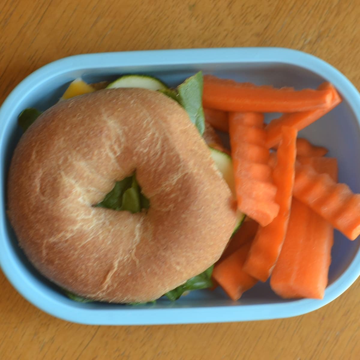 Turkey Spinach Bagel Healthy Ideas for Kids