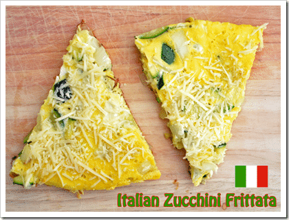 Italian Frittata Recipe. Have you ever added this to your frittata's before? ZUCCHINI!!