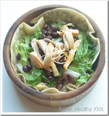 Fresh and Tasty Mexican Crockpot Summer Salad Recipe. Turn a quick salad into your kids favorite dinner!