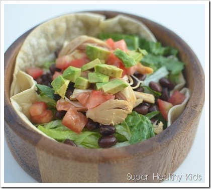 Fresh and Tasty Mexican Crockpot Summer Salad Recipe. Turn a quick salad into your kids favorite dinner!