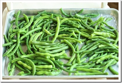 Freezing Green Beans. You probably don't know this about green beans...