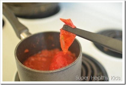 making marinara sauce step 3