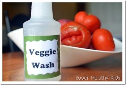 Homemade Veggie wash